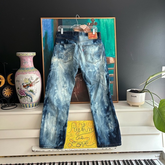 Levi’s 505 REGULAR FIT MEN'S JEANS 32x30 - Picture 13 of 15